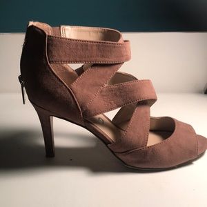 Unisa Tan Strappy Heels